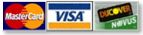 MasterCard, Visa, and Discover